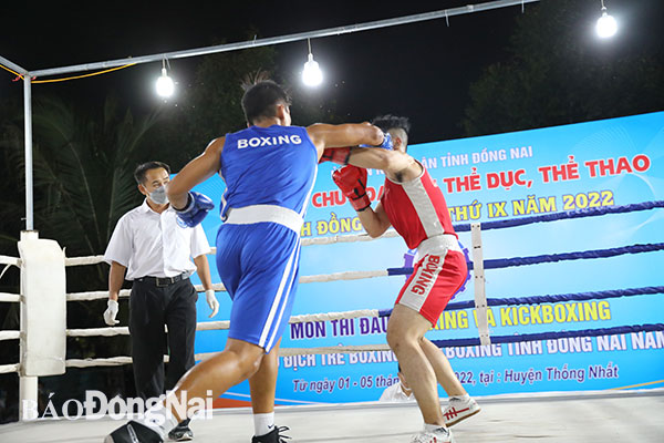 Các VĐV thi đấu nội dung boxing