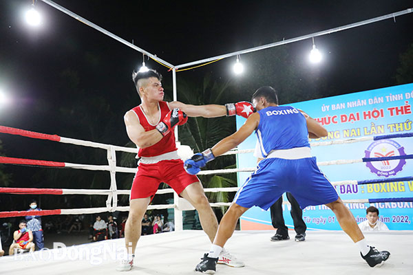 Boxing-kickboxing là môn thi đấu đầu tiên tại Đại hội TDTT tỉnh lần thứ IX-2022