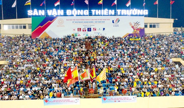 Chưa có một kỳ SEA Games nào chứng kiến khán đài như thế này khi không có đội chủ nhà thi đấu