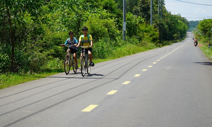 A segment of a road expected to be a part of the future 13C National Highway in Dong Nai Province. Photo by VnExpress/Phuoc Tuan