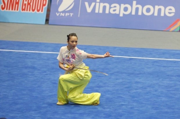 SEA Games 31: Vietnamese wushu athletes win three gold medals on first competing day