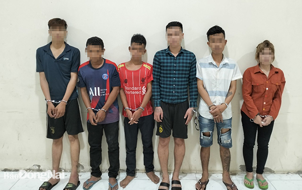 Các đối tượng cướp giật táo bạo bị công an H.Nhơn Trạch bắt giữ