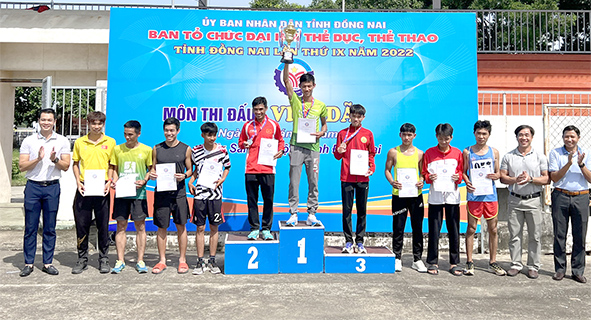 Huyện Cẩm Mỹ dẫn đầu xếp hạng toàn đoàn