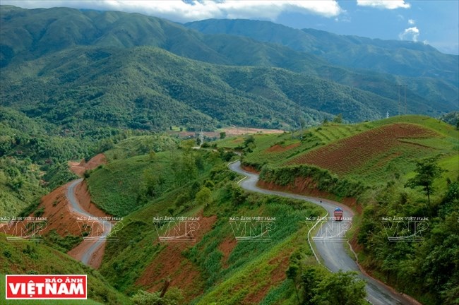 Pha Din Pass in Dien Bien province.