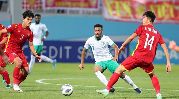 Vietnam out of U23 Asian Cup after losing to Saudi Arabia (Photo: VNA) 