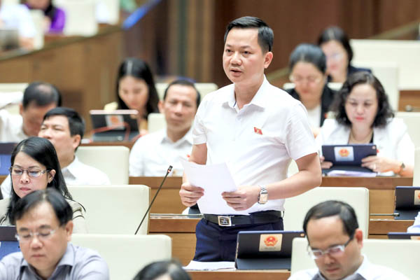 Đại biểu Trịnh Xuân An, Đoàn đại biểu Quốc hội tỉnh Đồng Nai phát biểu thảo luận