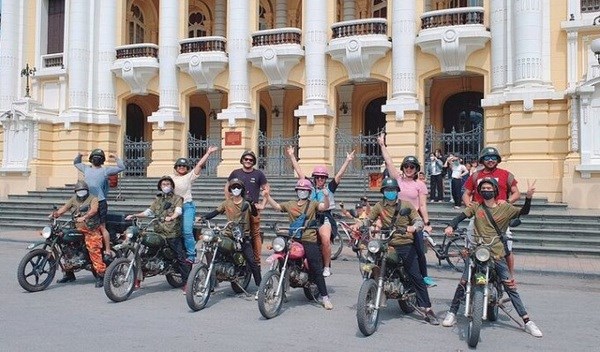 The Hanoi motorbike tour takes more than four hours. (Source: Tripadvisor)