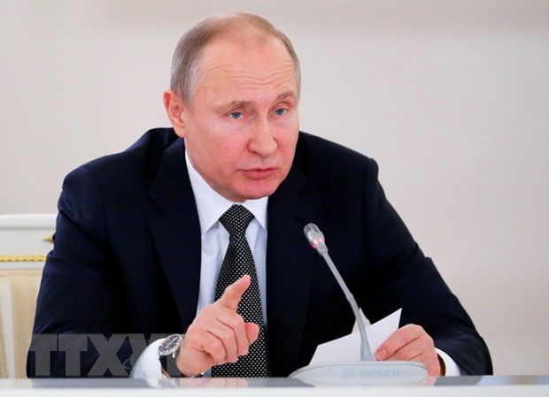 Tổng thống Vladimir Putin. Ảnh: AFP/TTXVN