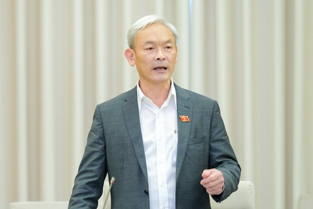 Vietnamese, Lao NA committees exchange budget-finance experience