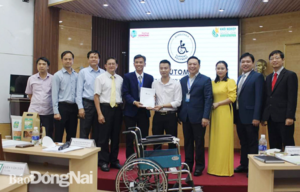 Một giải pháp đoạt giải tại Cuộc thi Khởi nghiệp đổi mới sáng tạo tỉnh Đồng Nai năm 2021 (ảnh: V.Q).