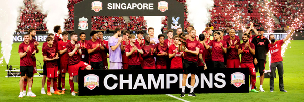 Liverpool thắng Crystal Palace trong chuyến du đấu tại Singapore