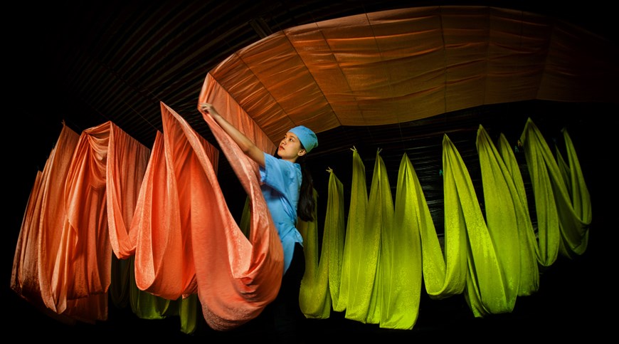 ISF Bronze Medal: Silk by Nguyen Ba Hao (Vietnam). The second edition of the photo contest is hoped to leave a cultural imprint amid activities marking Da Lat 130th anniversary. (Photo courtesy of the contest)