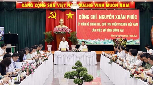 President asks Dong Nai to create changes in mindset, action