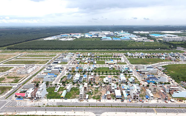 Hiện nay đã có hơn 1 ngàn hộ dân thuộc dự án Sân bay Long Thành xây dựng nhà cửa, ổn định cuộc sống mới tại khu tái định cư Lộc An - Bình Sơn