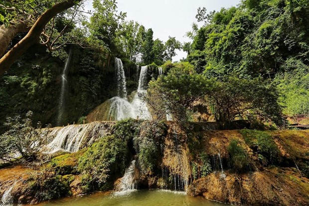 Dai Yem Waterfall in Son La province (Photo: VNA)