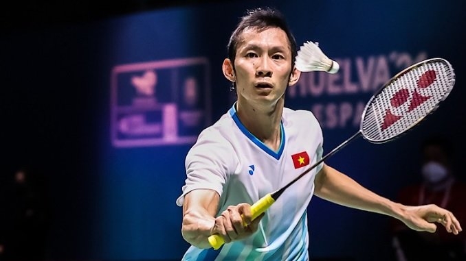 Vietnamese badminton ace Nguyen Tien Minh. (Photo: thethaovietnamplus.vn)