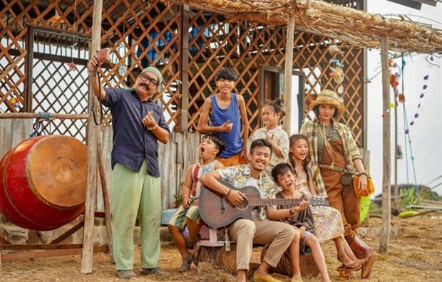 A scene from Anh Thay Ngoi Sao (My Teacher) by director Nguyen Duc Thinh. The film will be screened at the national Vietnamese Film Week to celebrate the 77th August Revolution (August 19) and National Day (September 2) holidays. Photo courtesy of the producer