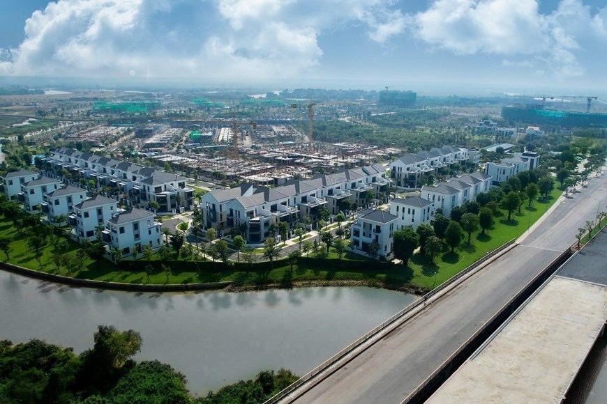 The Aqua City smart eco-urban area along the Dong Nai River in Dong Nai province is built in response to the upcoming Long Thanh International Airport project, to link with Ho Chi Minh City. 