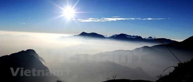 A view of Hoang Lien Son peak (Photo: VNA)