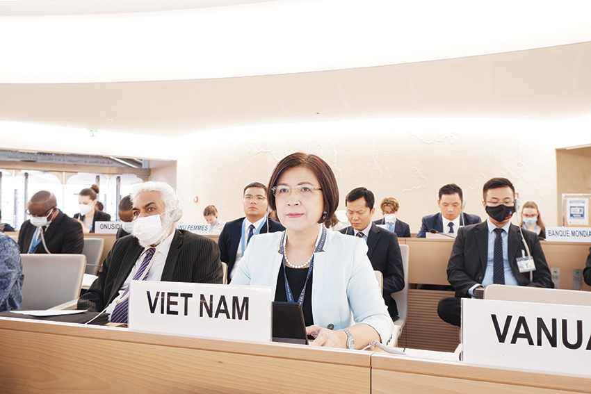 Việt Nam tham dự khai mạc khóa họp 51 Hội đồng Nhân quyền LHQ