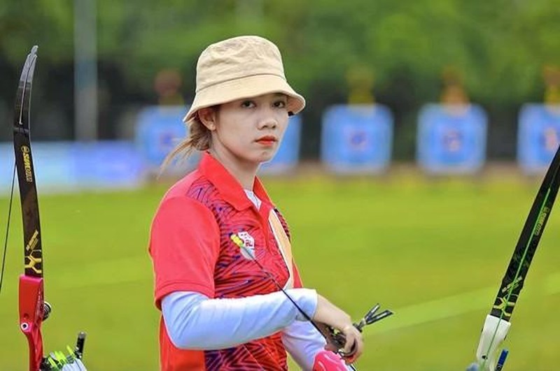 Archer Nguyen Thi Thanh Nhi (Photo: SGGP)