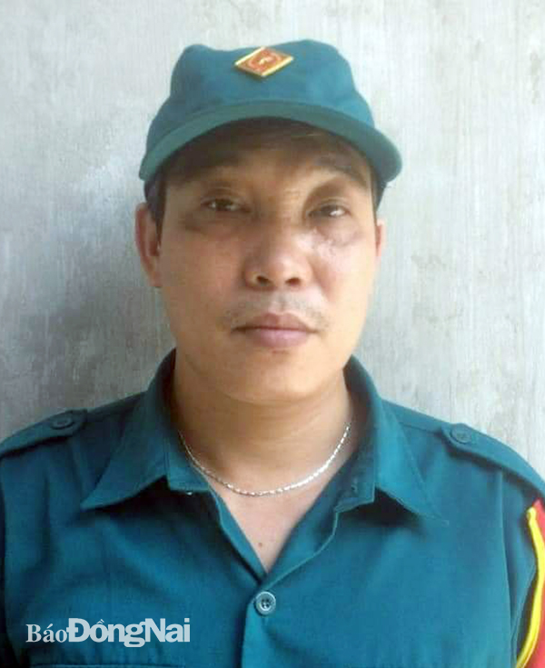 Trung đội trưởng Dân quân cơ động xã Hố Nai 3, H.Trảng Bom Nguyễn Văn Khôi