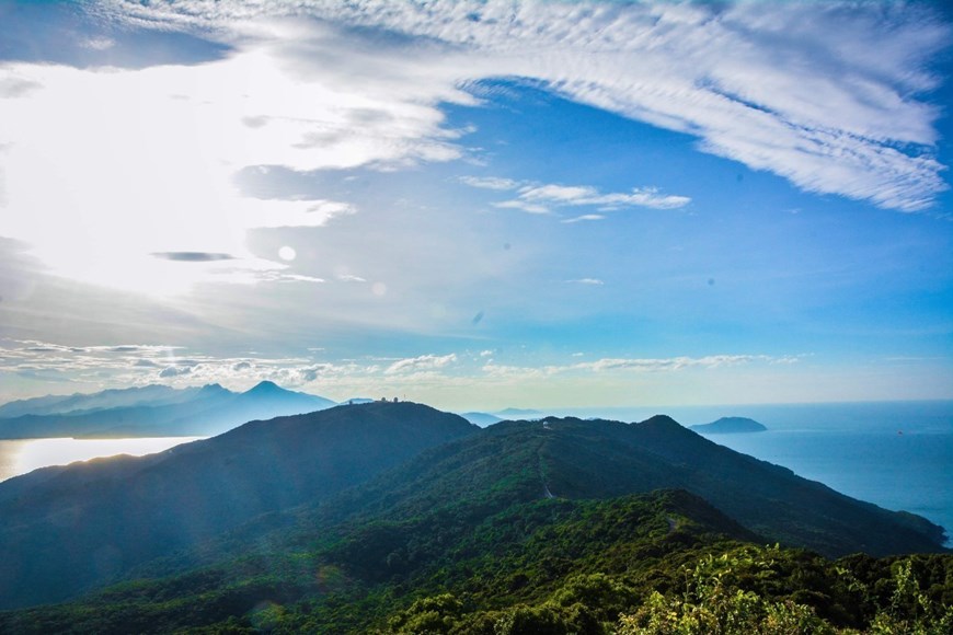 Son Tra Mountain can be seen from every vantage point in the city. 