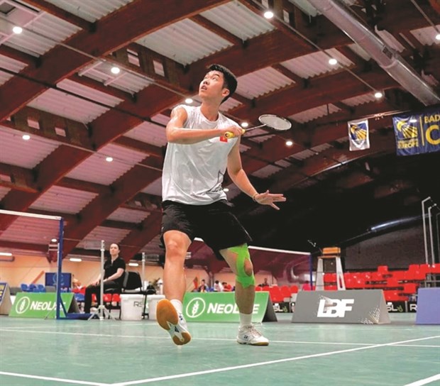 National champion Le Duc Phat will represent Vietnam at 2022 Yonex-Sunrise Vietnam Open badminton tournament. (Photo: Internet)