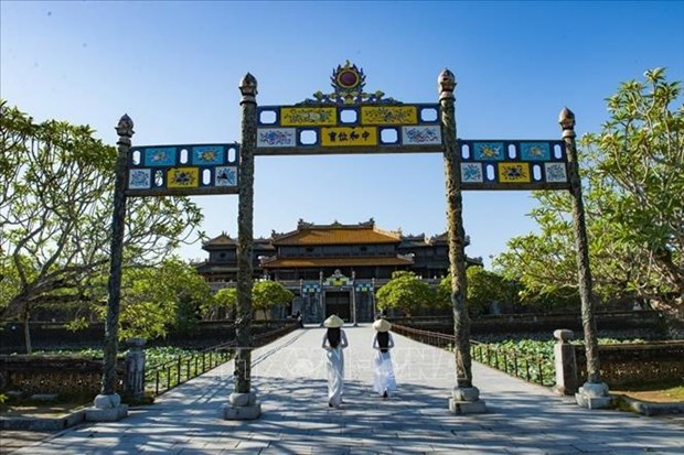 At Hue Imperial Citadel (Photo: VNA)