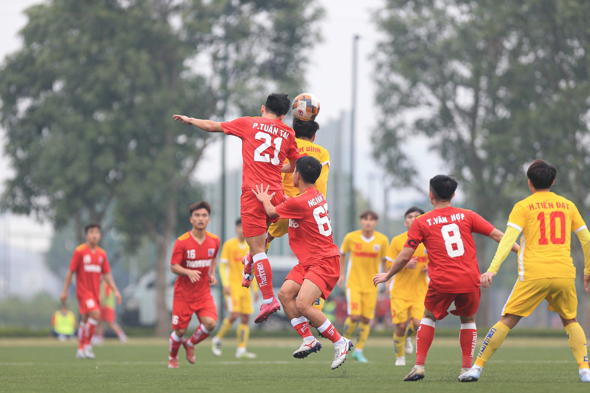 Phan Tuấn Tài (21) trong màu áo Viettel tại Giải U.21 quốc gia Thanh Niên 2021. Sau đó anh trở thành nhà vô địch SEA Games và vào tứ kết giải U.23 châu Á 2022 (Ảnh: TNO)