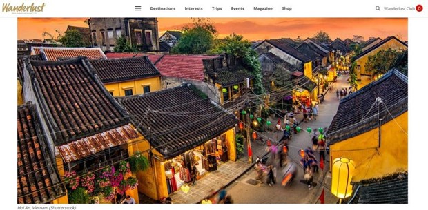 A view of Hoi An ancient town, Quang Nam (Photo: screenshot)