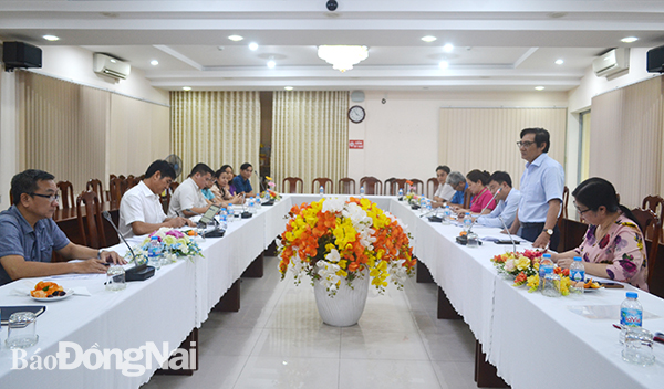 Phó chủ tịch UBND tỉnh Nguyễn Sơn Hùng kết luận tại buổi giám sát.