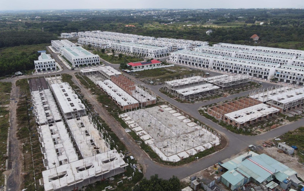 Tan Thinh residential development project of LDG Investment JSC in Trang Bom, Dong Nai Province is one of the 10 projects on the inspection list - PHOTO: TNO