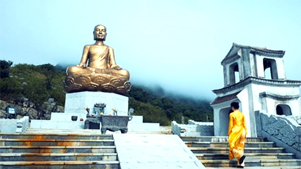Bảo tượng Phật hoàng Trần Nhân Tông