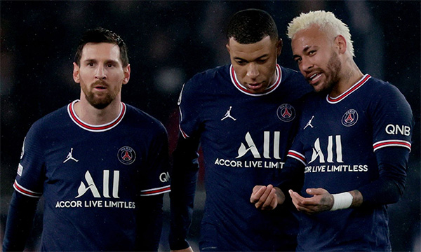 Với bộ 3 Mbappe - Neymar - Messi, việc PSG dẫn đầu Ligue 1 là điều dễ đoán