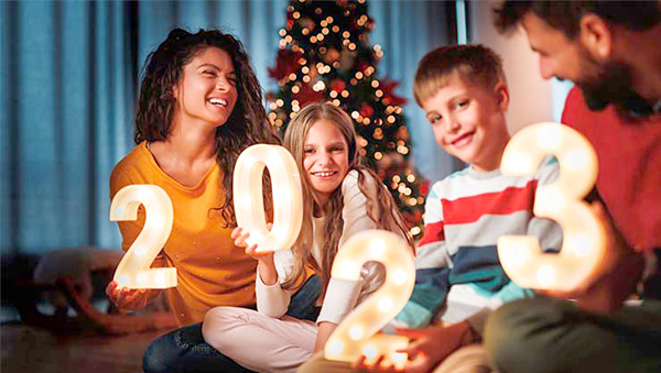 Vui đón Giáng sinh và năm mới 2023. Ảnh: Nguồn: blog.aupairusa.org