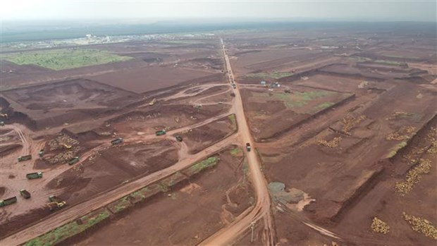 The ground of the Long Thanh international airport. (Photo: VNA)