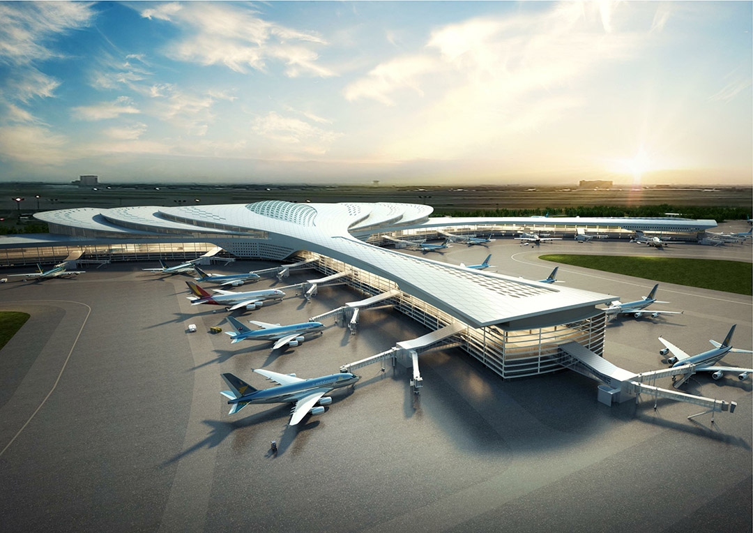 An artist’s impression of Long Thanh International Airport – PHOTO: ACV