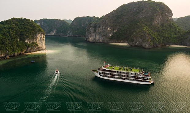 Lan Ha Bay in Hai Phong city (Photo: VNA)