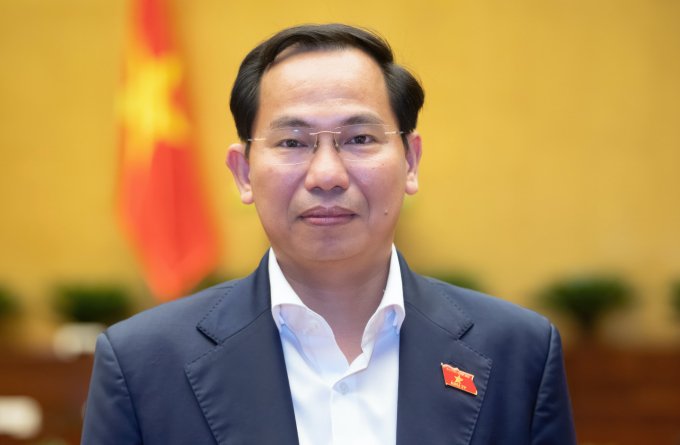 Ông Lê Quang Mạnh tại Quốc hội, ngày 22-5. Ảnh: vnexpress.net