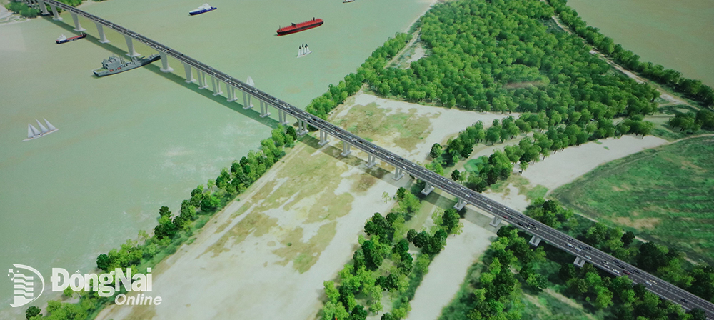 Theo dự kiến, cầu Nhơn Trạch sẽ hoàn thành và đưa vào khai thác trong năm 2025