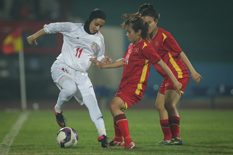 U.20 nữ Việt Nam thắng U.20 nữ Iran với tỷ số 3-2