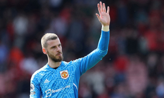David de Gea xứng đáng được M.U tôn vinh