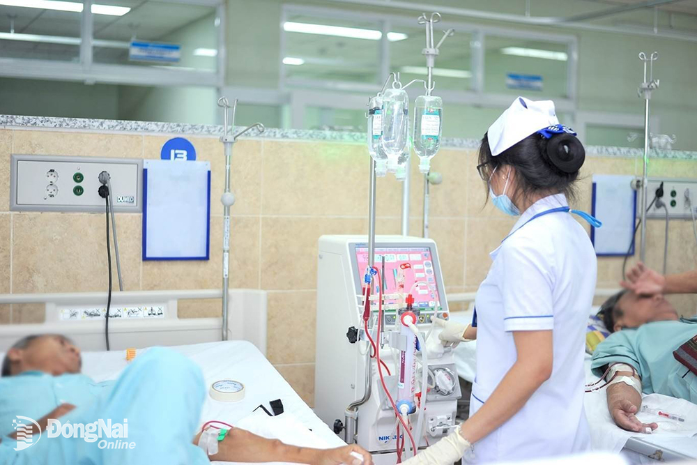 Bệnh nhân điều trị tại một bệnh viện trong tỉnh
