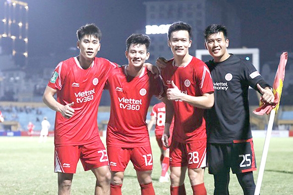 Loại ĐKVĐ Hà Nội FC và Nam Định ở Cúp Quốc gia để có 4 chiến thắng liên tiếp trong 15 ngày, Viettel sẽ trở lại mạnh mẽ trong cuộc đua vô địch V.League